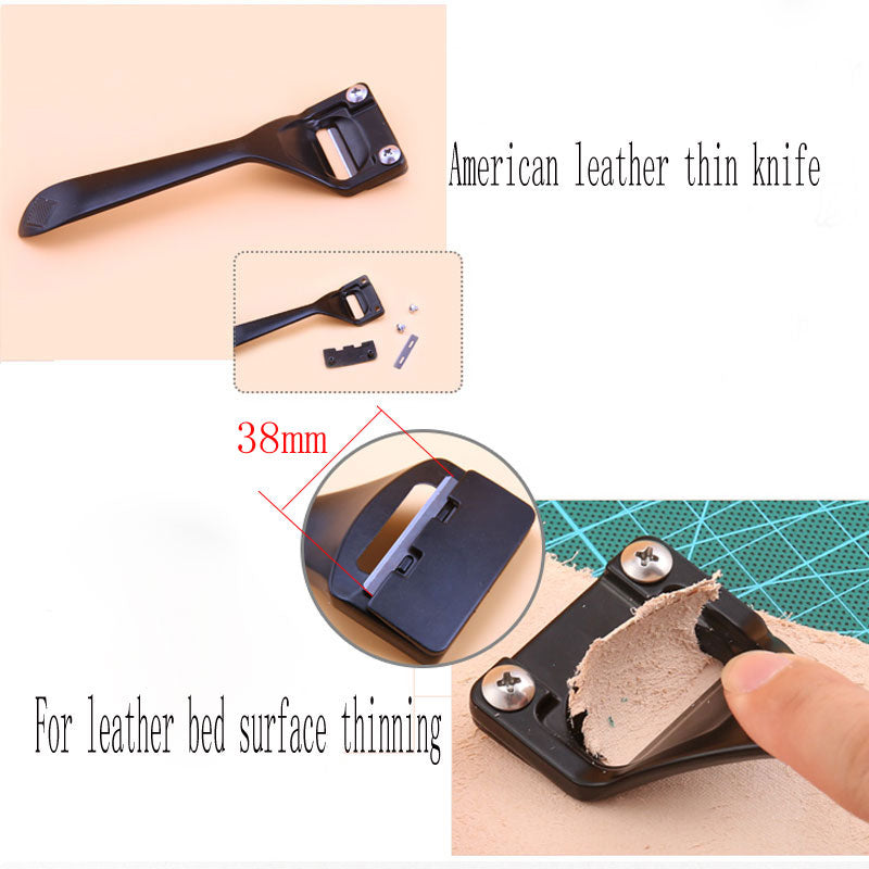 Leather Paring Knife, Trimming, Hemming And Sewing Tool