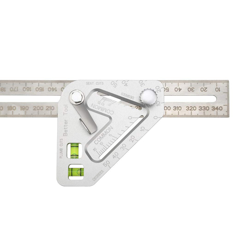Triangular Level Multifunctional Woodworking Triangle Ruler Angle Ruler Revolutionary Carpentry Tool Measuring Tools