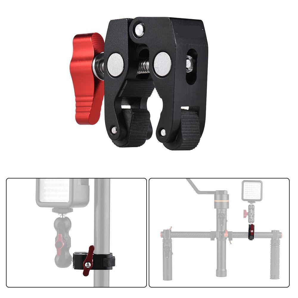 New Style Crab Clamp Clamp Magic Arm Chuck Bracket Extension Adapter Bracket