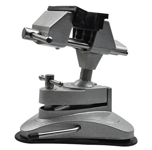 Precision Suction Cup Bench Vise Small Mini Workbench Woodworking Universal Bracket Suction Cup Vise Aluminum Table Vise