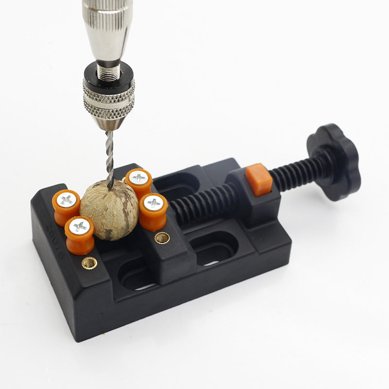 Eight Hole Vise Walnut Clamp Mini Bench Vise Table Clamp